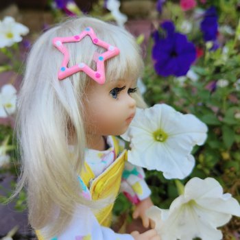 Виола - фея цветов! ( Габриэль Мюллер 23 см Gabriele Muller)