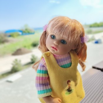 Милины путешествия, или немного о куклах Габриэль Мюллер