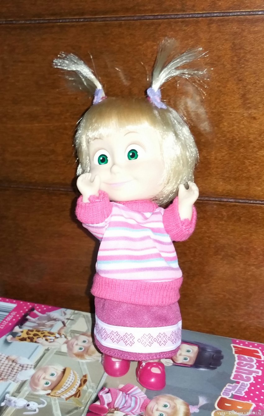 Моя первая Машка — Куклы Маша и Медведь (Simba): Маша в кармашке