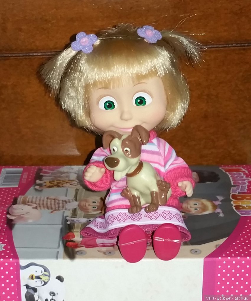 Моя первая Машка — Куклы Маша и Медведь (Simba): Маша в кармашке (фото 3)
