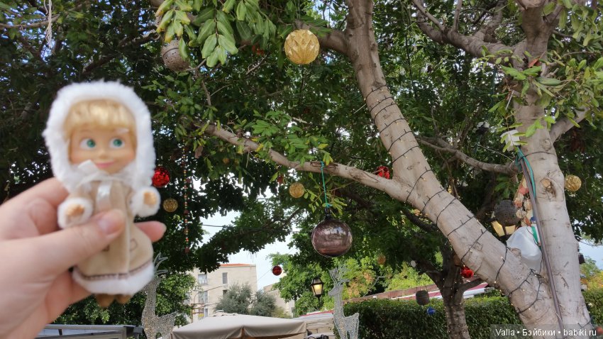 Предновогодняя прогулка с Машей