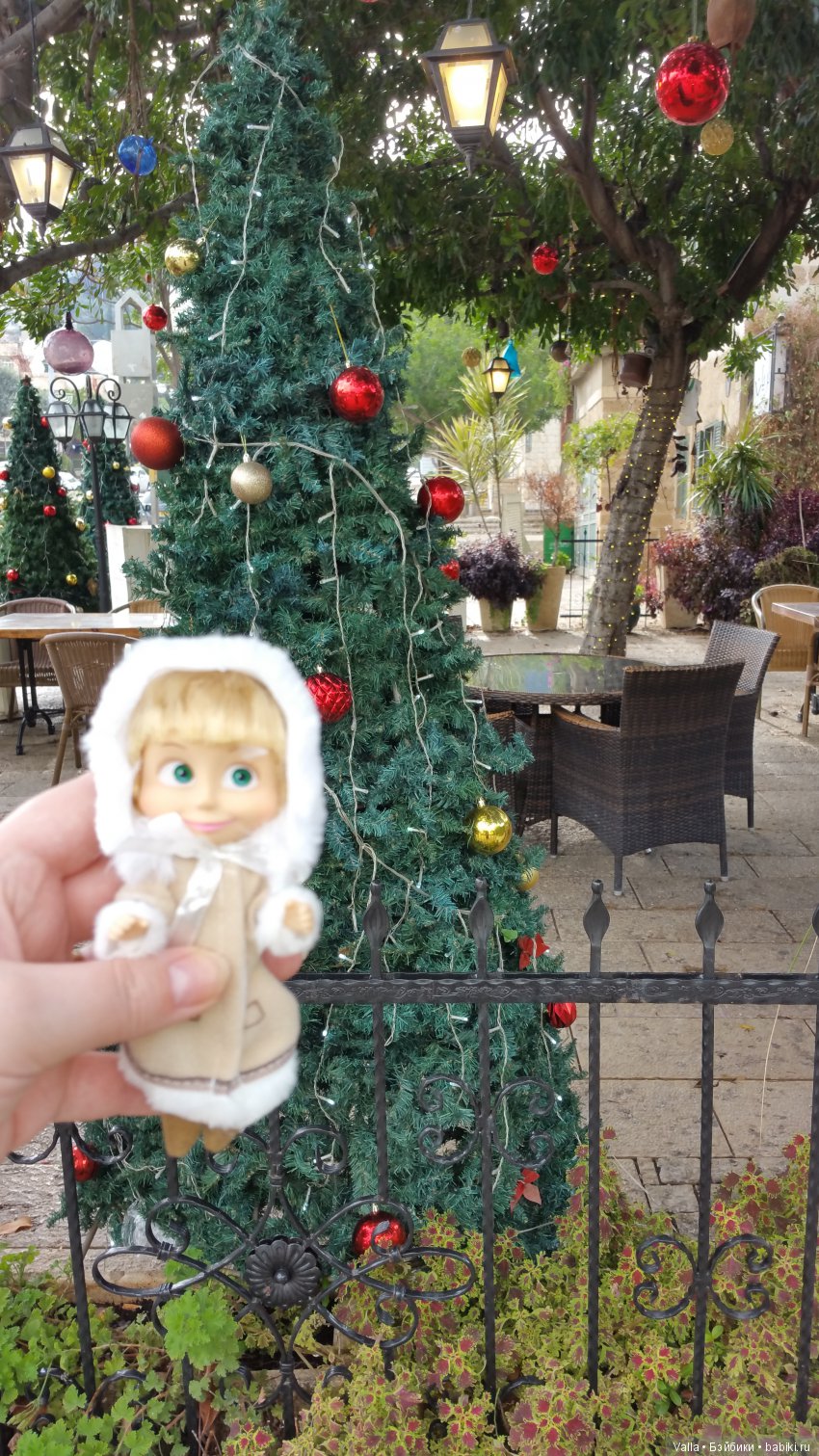 Предновогодняя прогулка с Машей