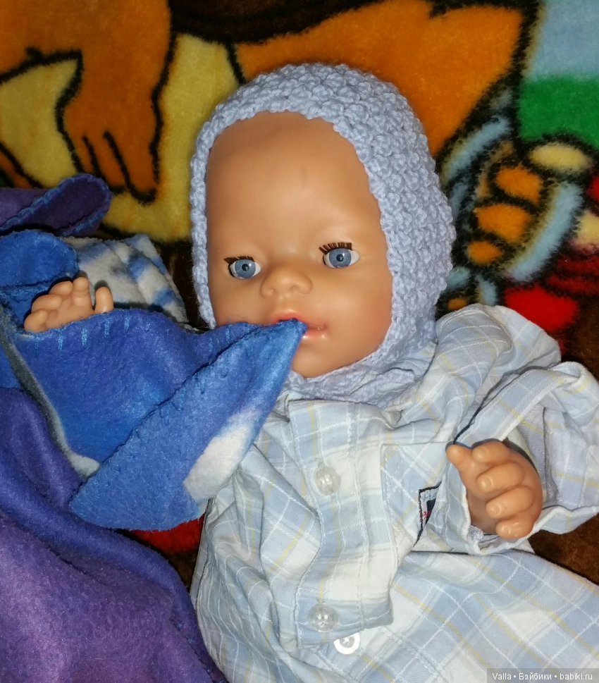 Вот такое дитё, - Владик — Пупсы Baby Born и Baby Annabell (Zapf): интерактивные (фото 2)