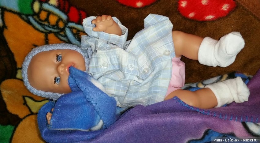 Вот такое дитё, - Владик — Пупсы Baby Born и Baby Annabell (Zapf): интерактивные (фото 4)