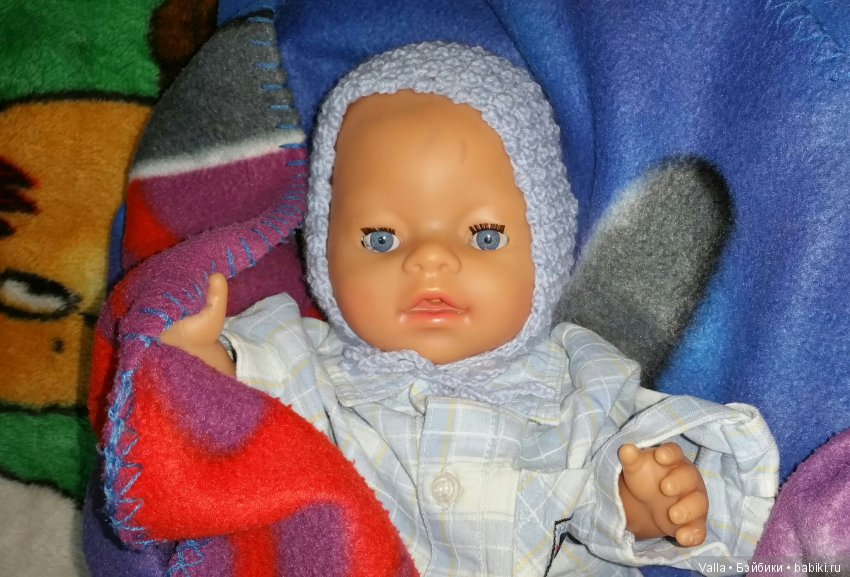 Вот такое дитё, - Владик — Пупсы Baby Born и Baby Annabell (Zapf): интерактивные (фото 5)