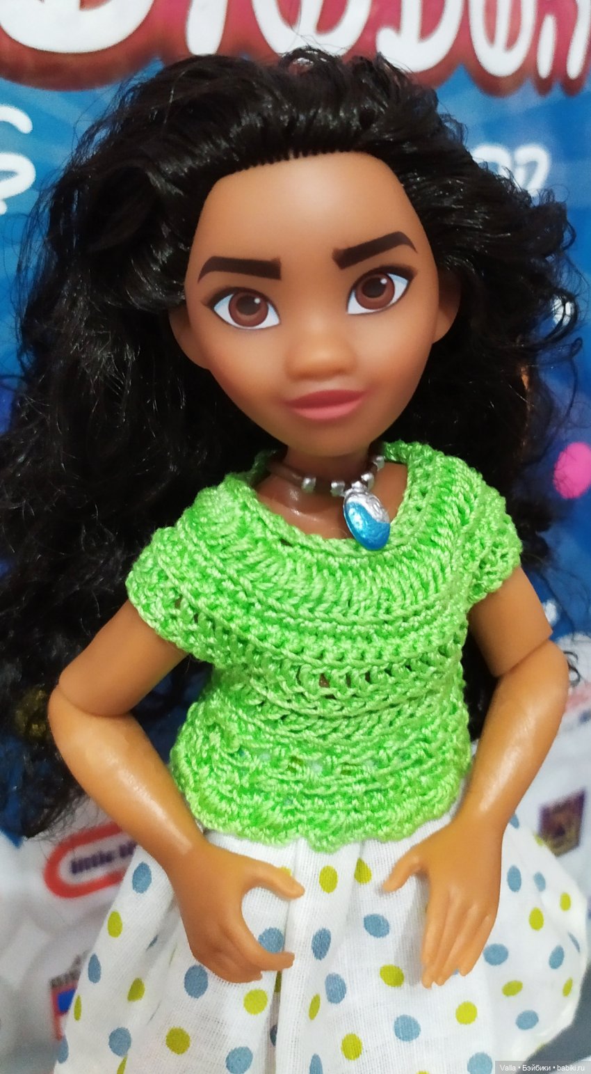 Та самая Моана | Бэйбики Та самая Моана — Куклы Disney Animators и Принцессы Диснея: Disney Store (фото 7)