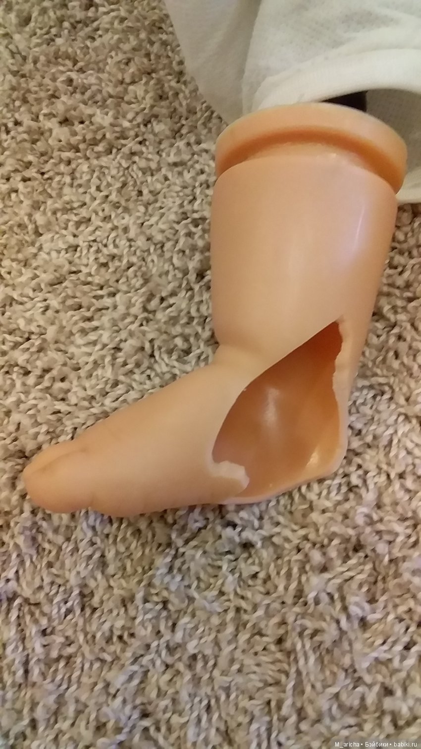 Услышанная просьба — Ремонт и реставрация кукол: тело (фото 4)