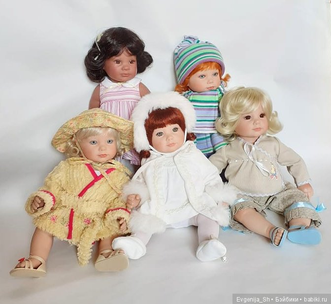 Сразу пятеро куклят от Эффенби "Носик пуговкой"