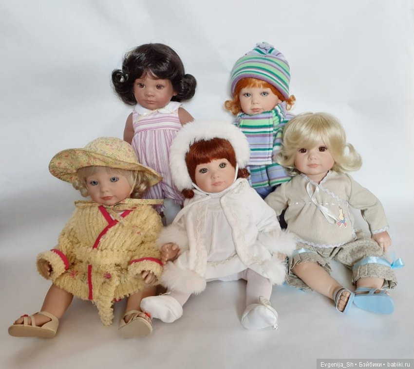 Сразу пятеро куклят от Эффенби "Носик пуговкой"