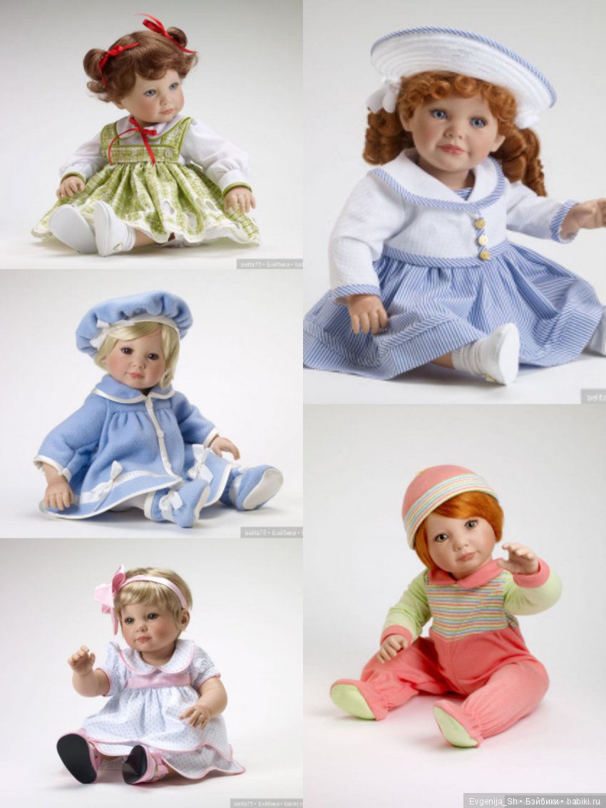 Сразу пятеро куклят от Эффенби "Носик пуговкой"