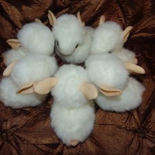 Кролики, авторские игрушки своими руками