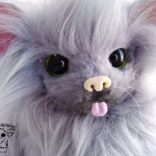 Просто серый домашний кот