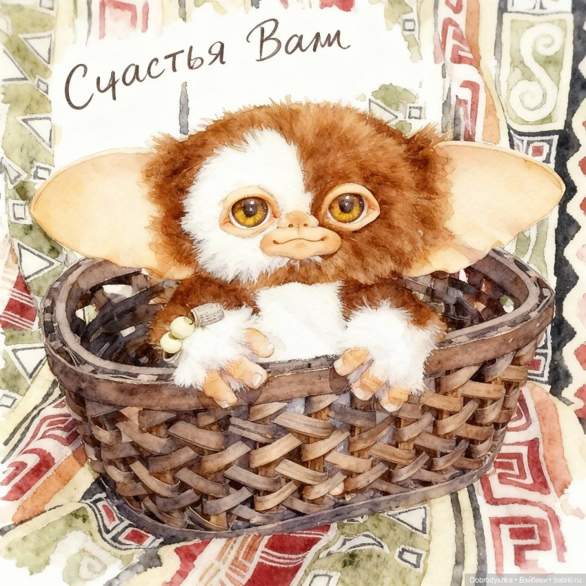 Открытки с магваями | Бэйбики Открытки с магваями — Игрушки в смешанной технике (мех и глина): Арт (фото 3)