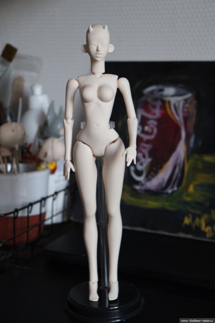 Беляночка и Розочка | Бэйбики Беляночка и Розочка — Авторские шарнирные куклы своими руками: лепка (фото 2)