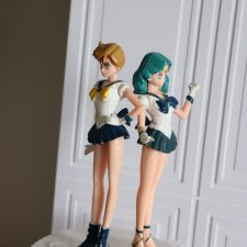 Сейлор Уран и Нептун Bandai фигурки 90х