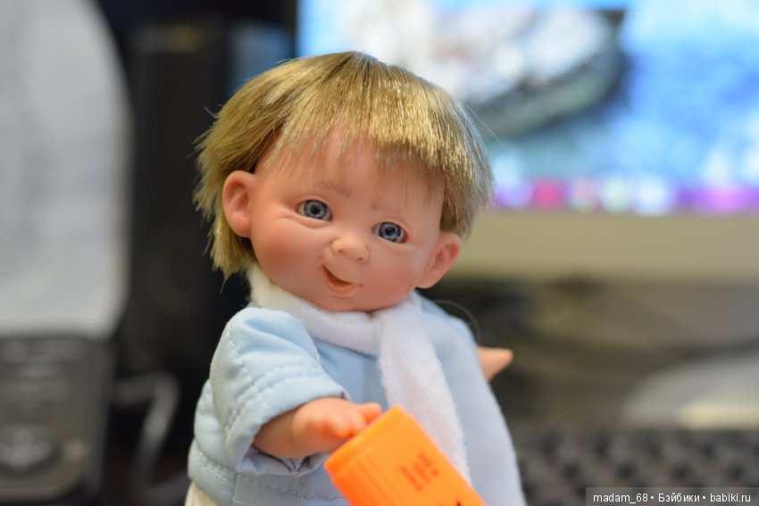 Пашка на работе — Куклы Magic Baby (Lamagik): характерные (фото 4)