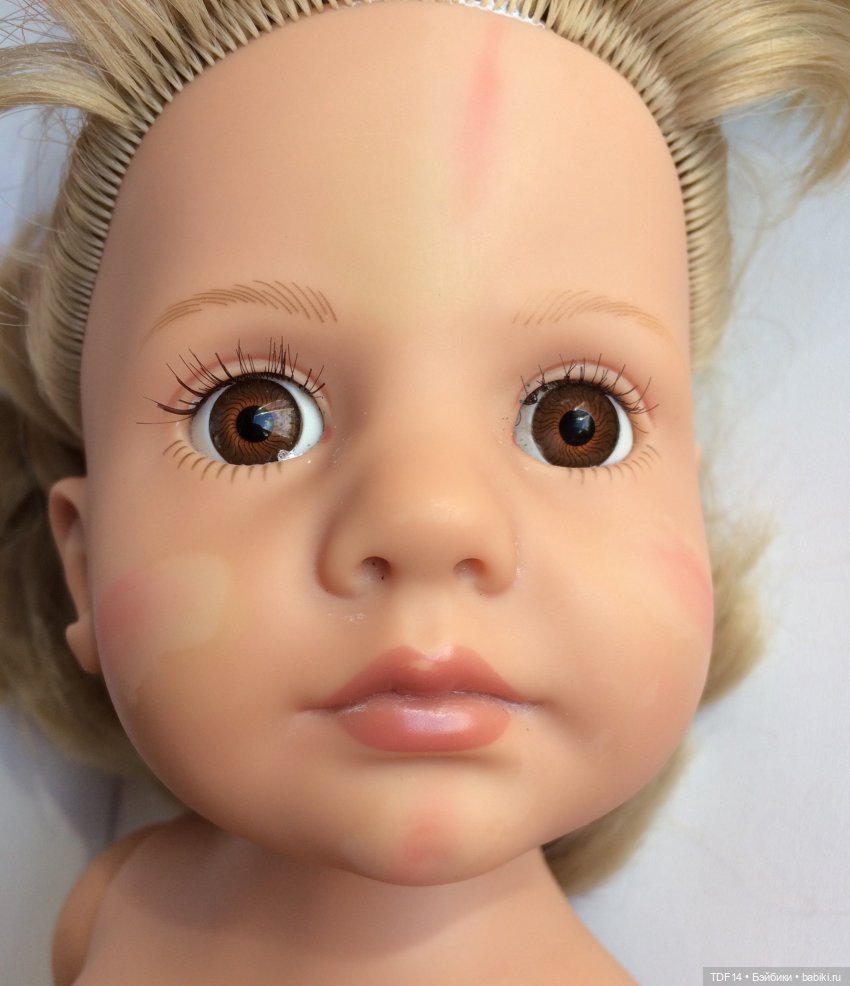 Моя "жертва" базирона — Реставрация и преображение кукол: ремонт (фото 5)