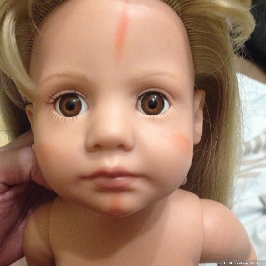 Моя "жертва" базирона — Реставрация и преображение кукол: ремонт (фото 4)