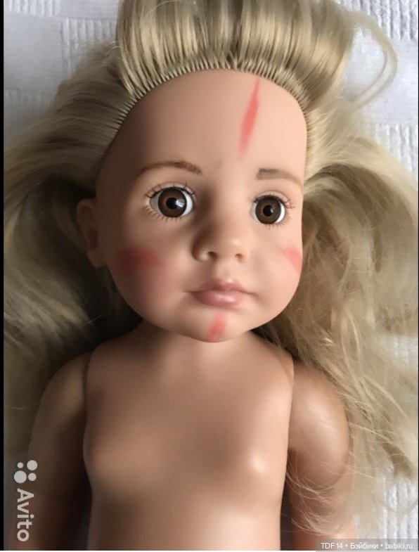 Моя "жертва" базирона — Реставрация и преображение кукол: ремонт (фото 2)