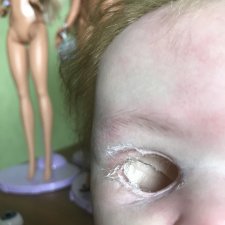 Help!! Как удалить клей с реборна