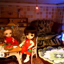 Каролинка и Марик. Сюрприз (новоселье). Продолжение