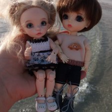 Каролинка и Марик. Отпуск. Море. (ч.2)