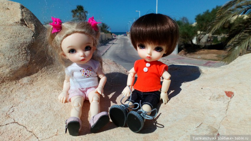 Каролинка и Марик. Отпуск. Пляж. (ч.8)