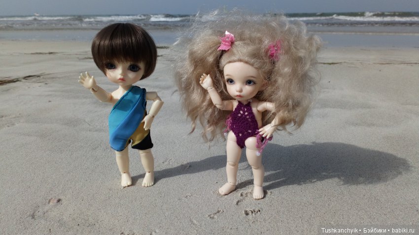 Каролинка и Марик. Отпуск. Пляж. (ч.8)