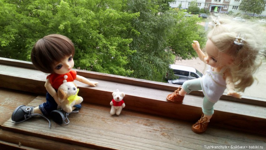 Каролинка и Марик. Маленькая шкода и Новая игрушка, или как с Каролинкой чуть не случилась беда