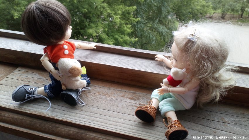 Каролинка и Марик. Маленькая шкода и Новая игрушка, или как с Каролинкой чуть не случилась беда