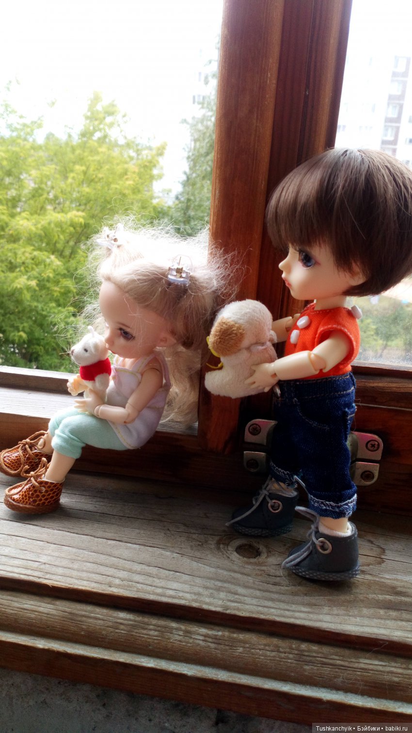 Каролинка и Марик. Маленькая шкода и Новая игрушка, или как с Каролинкой чуть не случилась беда (фото 7)