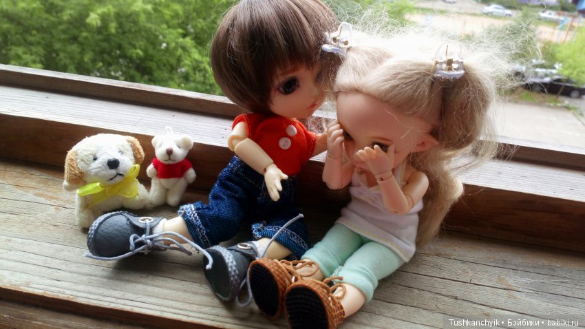 Каролинка и Марик. Маленькая шкода и Новая игрушка, или как с Каролинкой чуть не случилась беда