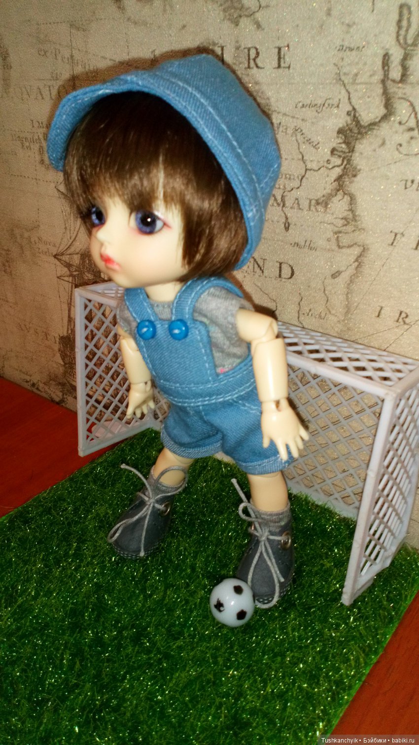 Каролинка и Марик. Кто у нас тут футболист (фото 9)