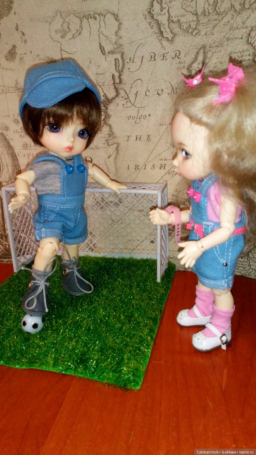 Каролинка и Марик. Кто у нас тут футболист (фото 10)