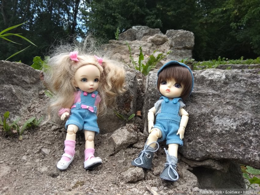 Каролинка и Марик. Парк — Куклы Fairyland (ФэйриЛэнд): BJD (БЖД) (фото 6)