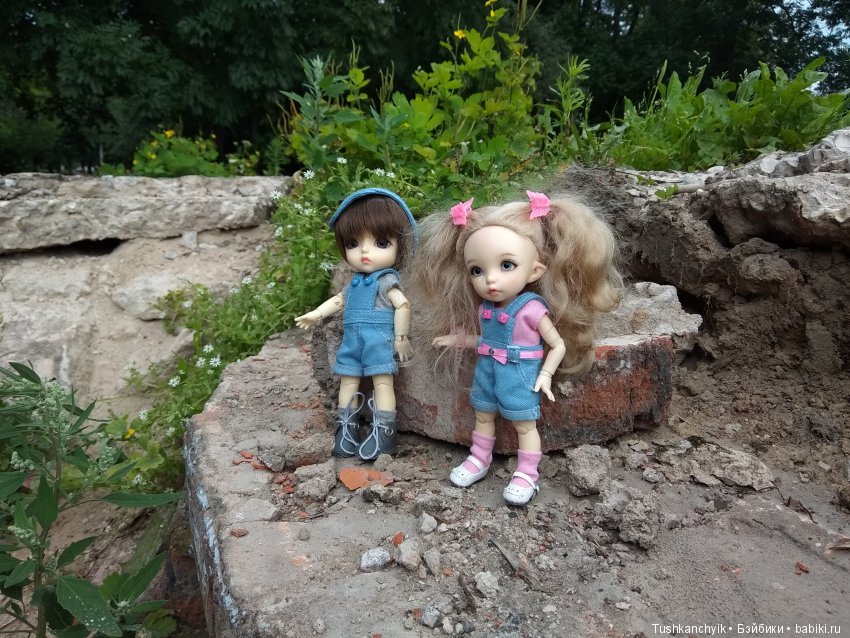 Каролинка и Марик. Парк — Куклы Fairyland (ФэйриЛэнд): BJD (БЖД) (фото 5)