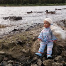 Лана. American girl mini. Погуляем