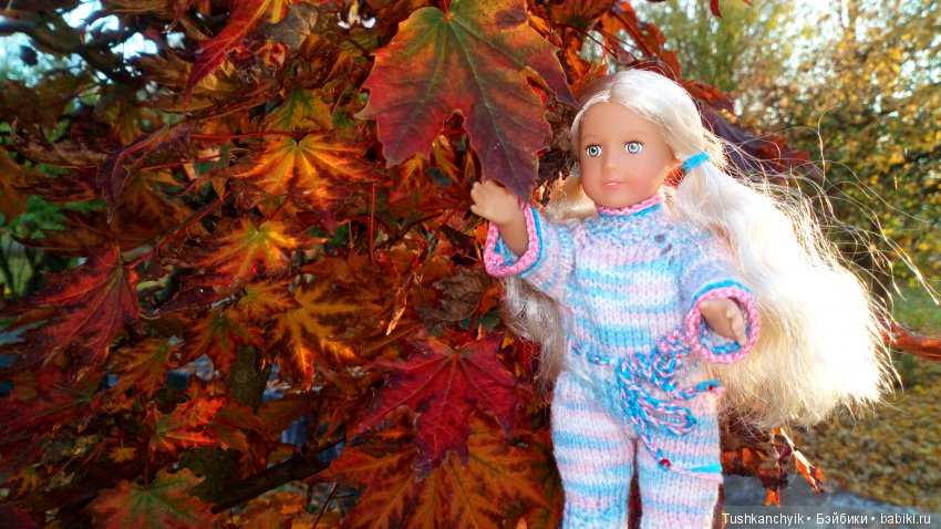 Осень с Ланочкой-миниамериканочкой