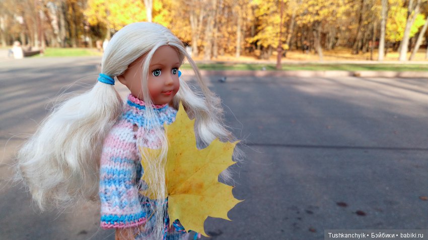 Осень с Ланочкой-миниамериканочкой