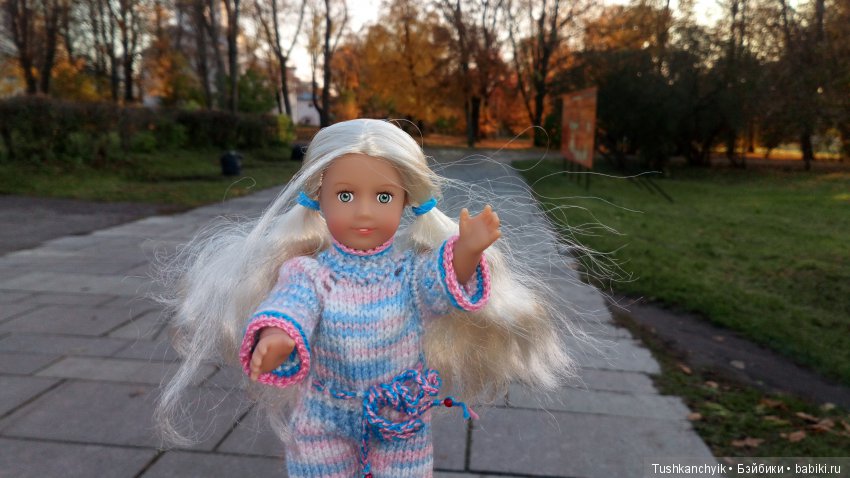 Осень с Ланочкой-миниамериканочкой