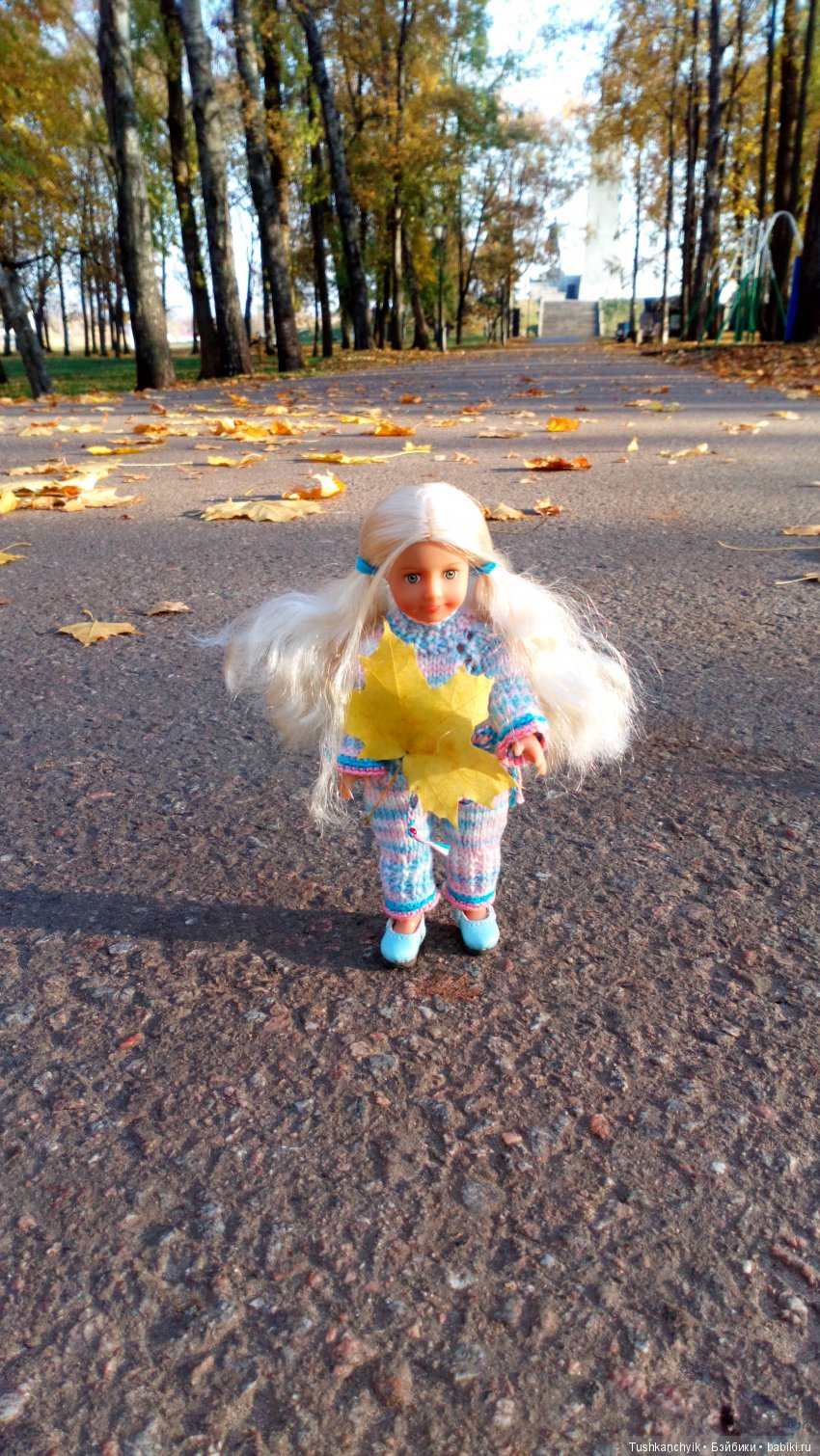 Осень с Ланочкой-миниамериканочкой