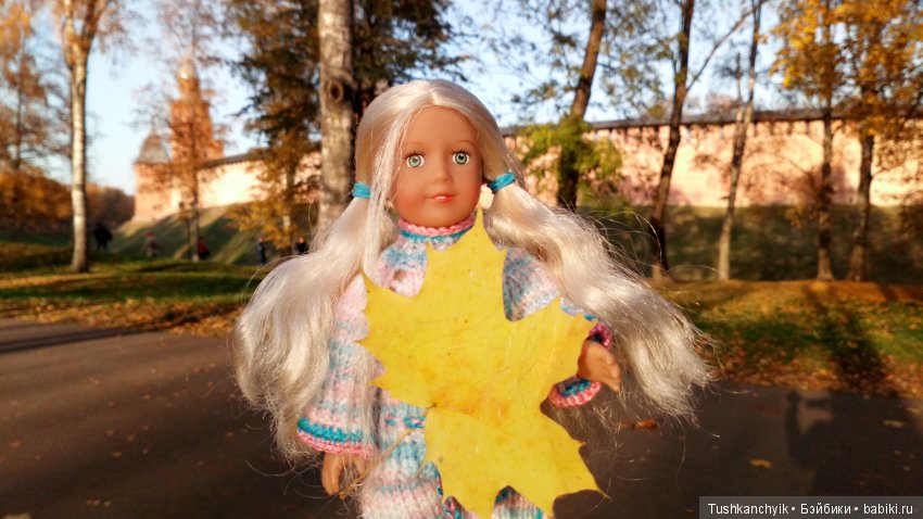 Осень с Ланочкой-миниамериканочкой