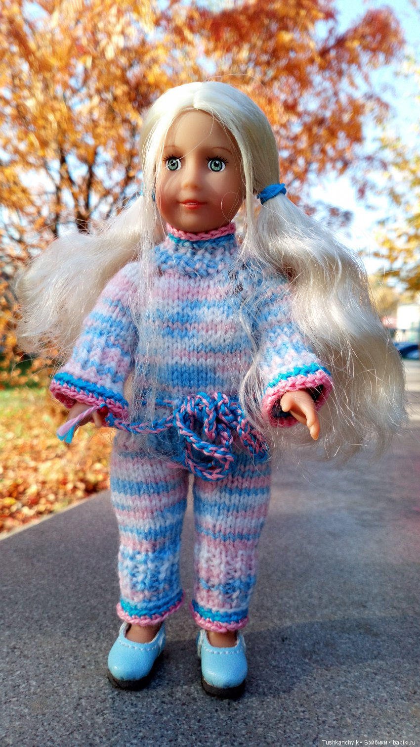 Осень с Ланочкой-миниамериканочкой (фото 4)