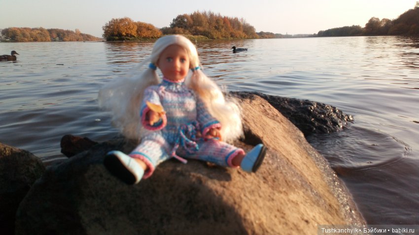 Осень с Ланочкой-миниамериканочкой