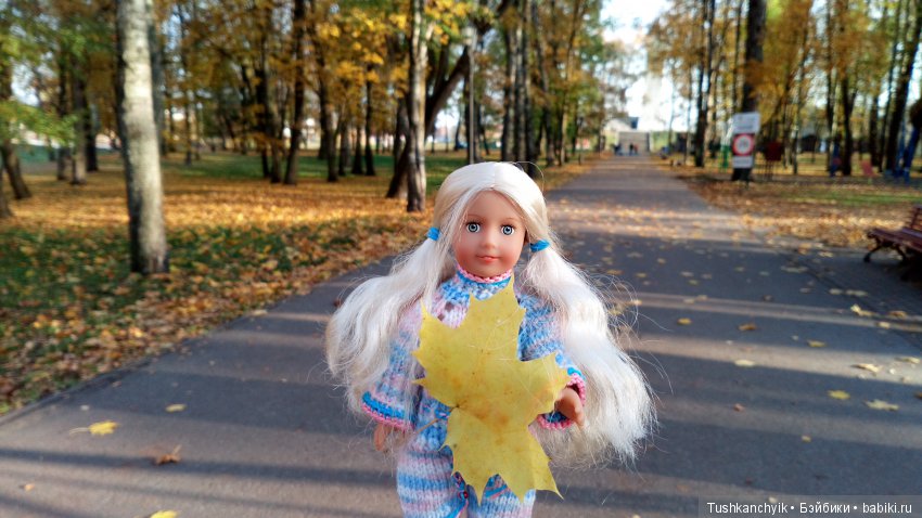 Осень с Ланочкой-миниамериканочкой