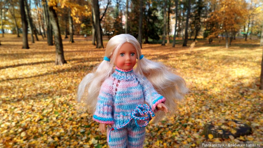 Осень с Ланочкой-миниамериканочкой
