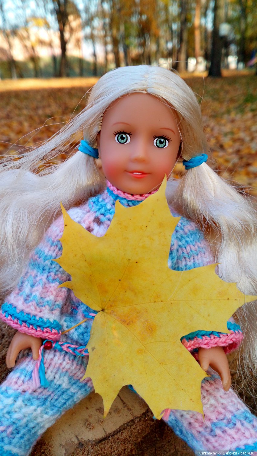 Осень с Ланочкой-миниамериканочкой