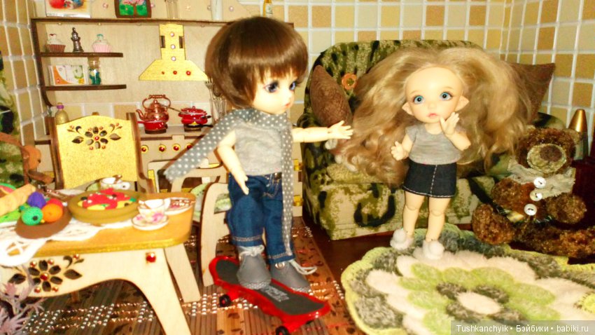 Каролинка и Марик. Ур-ра! Братик вернулся (фото 3)