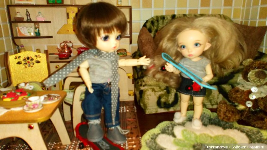 Каролинка и Марик. Ур-ра! Братик вернулся (фото 4)