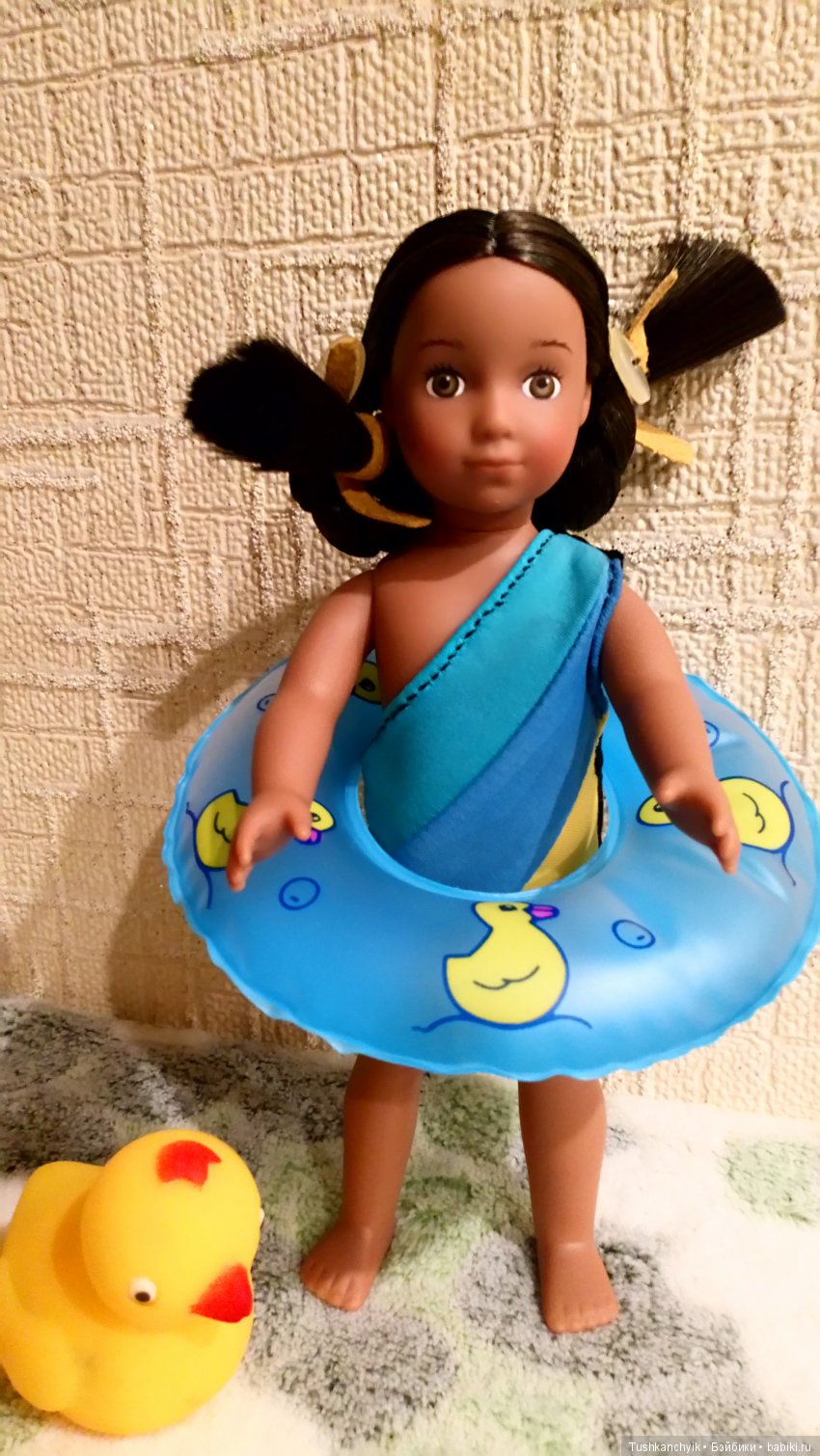 Лана и Кая. American girl mini. Бассейн (фото 8)